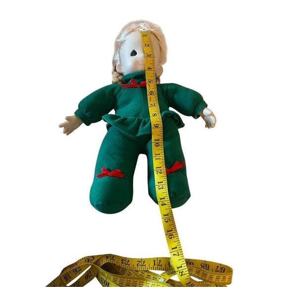 Vintage Precious Moments Limited Edition Nikki Christmas Stocking Doll 14" - Picture 3 of 10